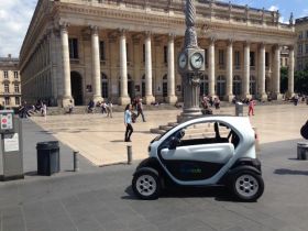 Renault Twizy, a new vehicle in the Bluecub all-electric car-share fleet 